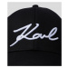 Šiltovka Karl Lagerfeld K/Signature Cap Black