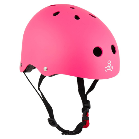 Dětská helma Triple Eight Lil 8 Staab Neon Pink