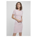 Women's Stretch Stripe Dress Pink/Ocean Blue