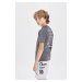 DEFACTO Boy's Oversize Fit Printed Shorts