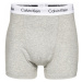 Calvin Klein Underwear Boxerky  sivá melírovaná / čierna / biela