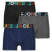 Jack & Jones  JACETHAN X3  Boxerky Viacfarebná