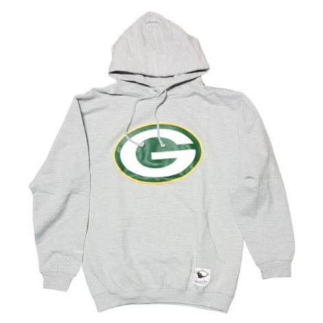 Mitchell & Ness Team Logo Hoody Green Bay Pacers M HDSSINTL1052-GBPGREY pánska mikina s kapucňou