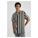 DEFACTO Regular Fit Printed Short Sleeve Shirt