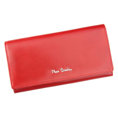 Dámska kožená peňaženka Pierre Cardin Brenda - červená