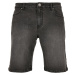 Relaxed Fit Denim Shorts in Genuine Black Washed