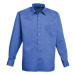 Premier Workwear Pánska košeľa s dlhým rukávom PR200 Royal -ca. Pantone 286