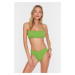 Trendyol Green High Waist Bikini Bottom