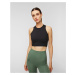 Crop Top On Running Movement