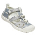 Keen Seacamp Ii Cnx Children Detské hybridné sandále 10031335KEN silver/star white