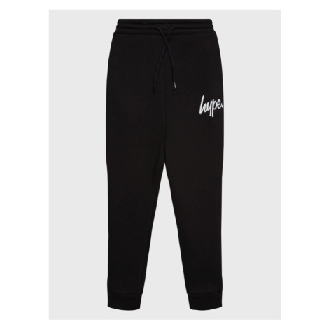 HYPE Teplákové nohavice CORE21-095 Čierna Regular Fit
