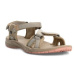 Jack Wolfskin Sandále Lakewood Ride Sandal W 4019041 Hnedá