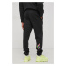 Nohavice adidas Originals HC7146 pánske, čierna farba, s potlačou