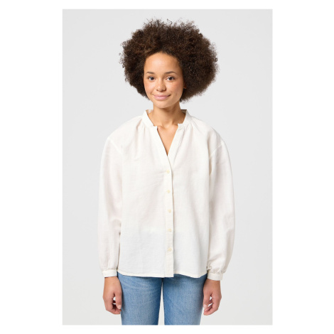 Wrangler POET SLEEVE BLOUSE WHITE