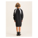 Liu Jo Kids Každodenné šaty Felpa G69218 F0090 Čierna Regular Fit