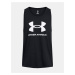 Čierne tielko Under Armour UA SPORTSTYLE LOGO TANK