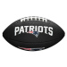 Wilson MINI NFL TEAM SOFT TOUCH FB BL NE Mini lopta na americký futbal, čierna, veľkosť