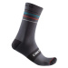 CASTELLI Cyklistické ponožky klasické - ENDURANCE 15 - šedá