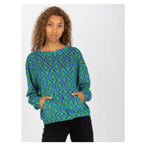 Sweatshirt-RV-BL-8188.50-green Rue Paris