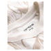 Béžovo-krémové pánske vzorované tričko Ombre Clothing
