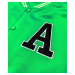 Zelená pánska baseballová mikina (8B1157-27)