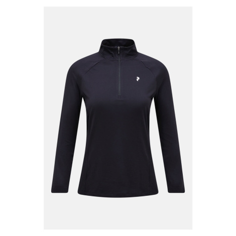 Mikina Peak Performance W Half Zip Baselayer Black