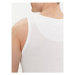 Brave Soul Tank top MV-149GRAYLING Biela Straight Fit