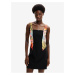 Black women's dress Desigual x M. Christian Lacroix Marbella - Women