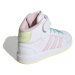 Dievčenská rekreačná obuv ADIDAS Grand Court Mid cloud white clear pink ice yellow