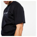 Pánske tričko 500 Essentials na cvičenie čierne s potlačou