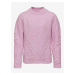 Pink girly sweater ONLY Laura - Girls