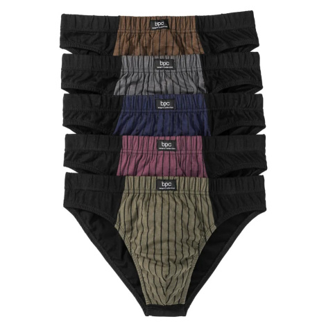 Slipy (5 ks), z mäkkej bio bavlny bonprix