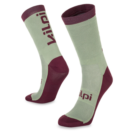 Kilpi Boreny-u Unisex športové ponožky RU0909KI Červená