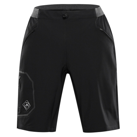 Men's outdoor shorts ALPINE PRO ZAMB black