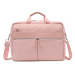 Ružová elegantná cestovná taška cez rameno &quot;Casual&quot;