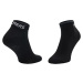 ČIERNY SET PONOŽIEK SKECHERS 3PPK MESH VENTILATION SOCKS SK43022-9999 SK43022-9999