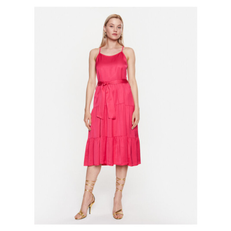 Fracomina Každodenné šaty FS23SD2002W41301 Ružová Regular Fit