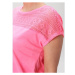 Loap BRENDA Dámske tričko, ružová, veľkosť