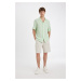 DEFACTO Relax Fit Cotton Bermuda Shorts