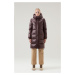 Bunda Woolrich Aliquippa Long Puffer Jacket Hnedá