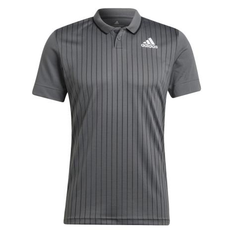 adidas Men's T-Shirt Melbourne Freelift Polo Grey