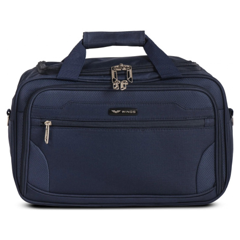 TMAVOMODRÁ CESTOVNÁ TAŠKA WRN01 WINGS CABIN TRAVEL BAG, DARK BLUE