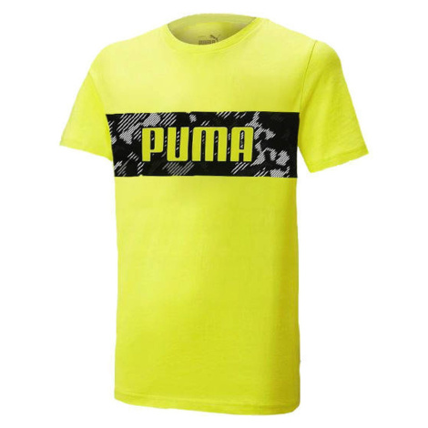 PUMA Chl. tričko Active Sports Graphic Farba: žltá