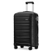 Cestovný kufor Kono Elegant - čierny - 110L