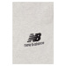 Bavlnené tepláky New Balance UP21500SAH-SAH, pánske, šedá farba, jednofarebné