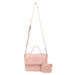 Miss Lulu dámska kabelka a peňaženka Diamond LT2201 - ružová