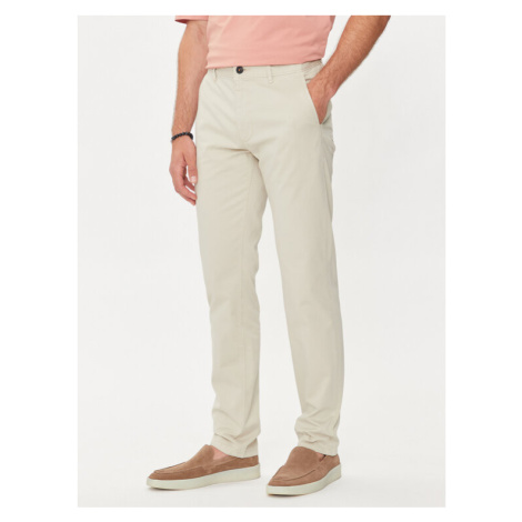 Boss Chino nohavice Chino_Slim 50510933 Béžová Slim Fit Hugo Boss