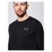 Under Armour S dlhými rukávmi Ua Sportstyle Left Chest 1329585 Čierna Loose Fit