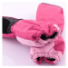 ALPINE PRO ROLSO Detské rukavice, ružová, veľkosť