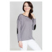 Lenitif Woman's Sweater K118 Grey